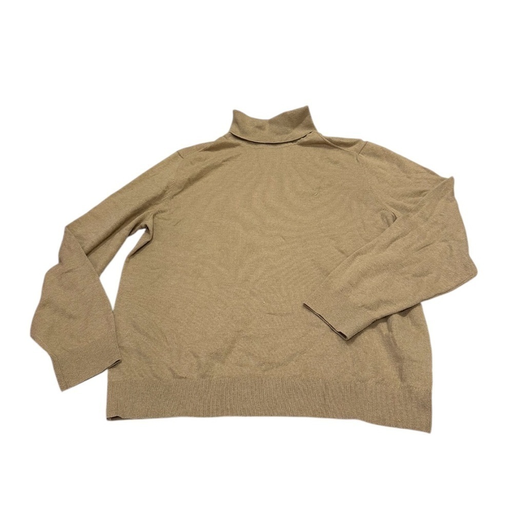 NWOT Nautica Navtech Turtleneck Sweater Men’s Carmel Heather